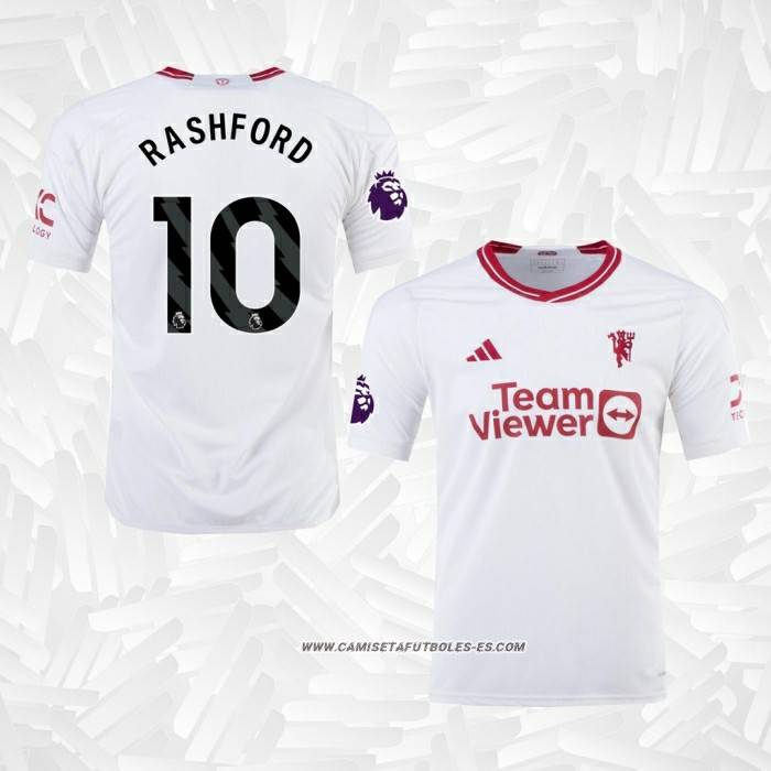 3ª Camiseta Manchester United Jugador Rashford 2023-2024